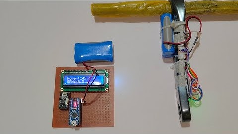 Cycling Powermeter Using Arduino Nano