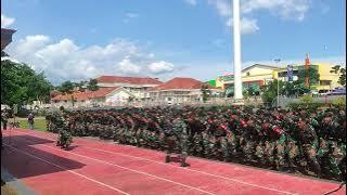 Yel-yel Pembakar Semangat dari Prajurit Yonif Raider 321 Galuh Taruna Majalengka