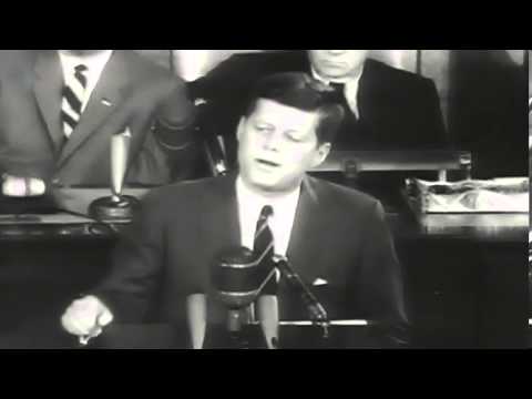President Kennedy Challenges NASA to Go to the Moon