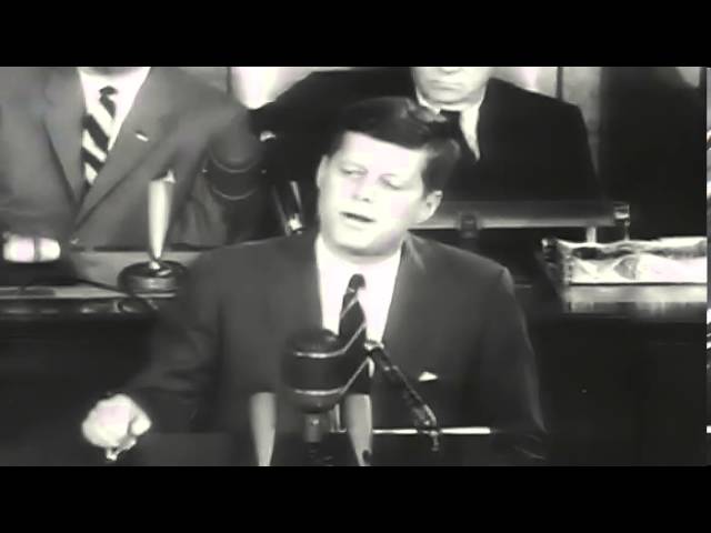 jfk speech moon landing