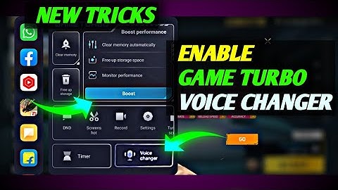 New Tricks | Game turbo voice changer Enable | aagya new game turbo voice changer