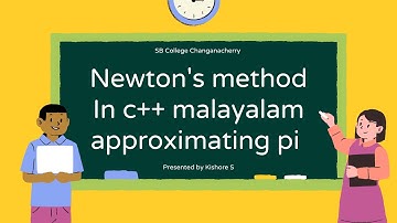 Approximating the value of pi Using Newton