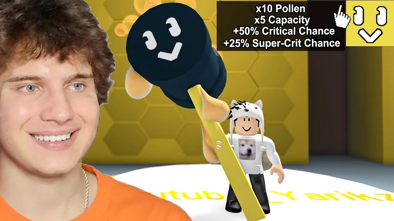 I Used Onett's SECRET Honey Hammer in Bee Swarm Simulator!