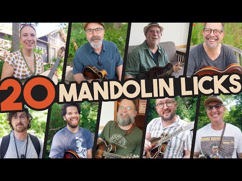 20 Mandolin Licks the PROS Use
