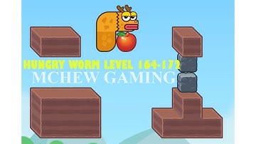 Hungry Worm - Greedy Worm level 164 to  172 | MCHEW GAMING