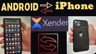 Kese Files Transfer kare iPhone se Android using Xender screenshot 2