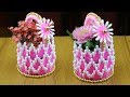 DIY Flower Vase For Home Decor - How to make flower vase || Best out of waste - Best reuse ideas