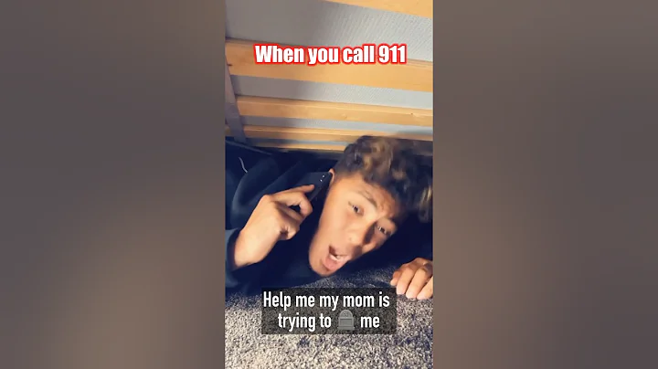 When you call 911…😭💀 #comedy #viral