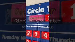 Circle Time Center Board Morning Session #preschoolathome #homeschoolpreschool #homeschoolmom