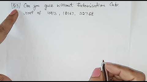 Q 3 Ex-7.2 Cubes & Cube root Class 8 Maths Chapter 7 NCERT