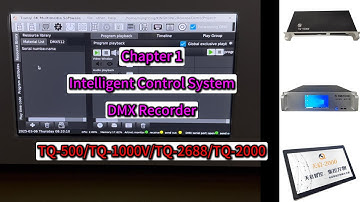 Chapter 1 Intelligent Control System DMX Recorder