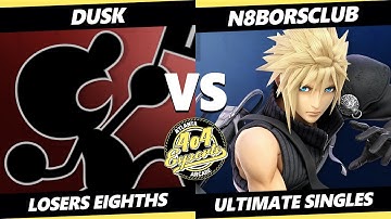 4o4 Smash Night 62 Top 8 - Dusk (Game & Watch) Vs. N8borsClub (Cloud) SSBU Ultimate Tournament