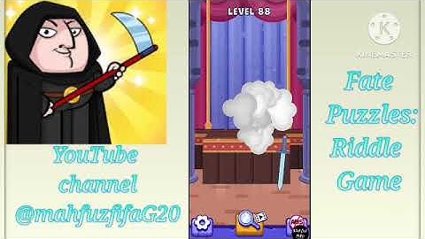 Fate puzzle level 88 🎮🌀🎮 Brain Riddle Game | walkthrough, Android, offline gameplay || @MahfuzFIFA