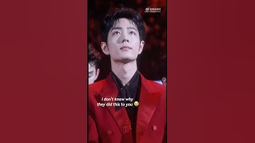 Yibo protect Xiao Zhan at Weibo Night ❤️💚🥺 #xaiozhan #theuntamed #wangyibo  #肖战 #yibo #bromance