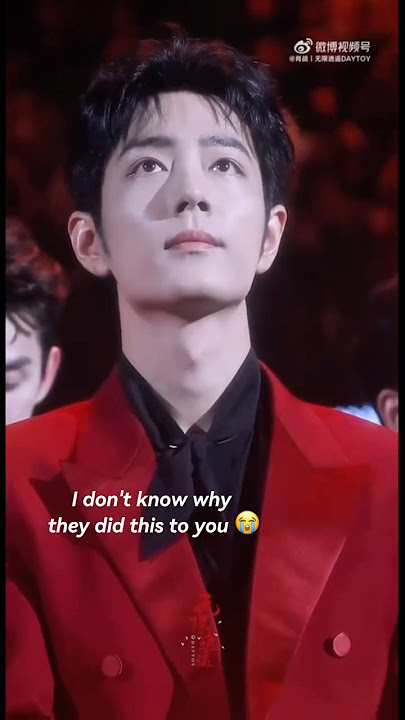 Yibo protect Xiao Zhan at Weibo Night ❤️💚🥺 #xaiozhan #theuntamed #wangyibo  #肖战 #yibo #bromance