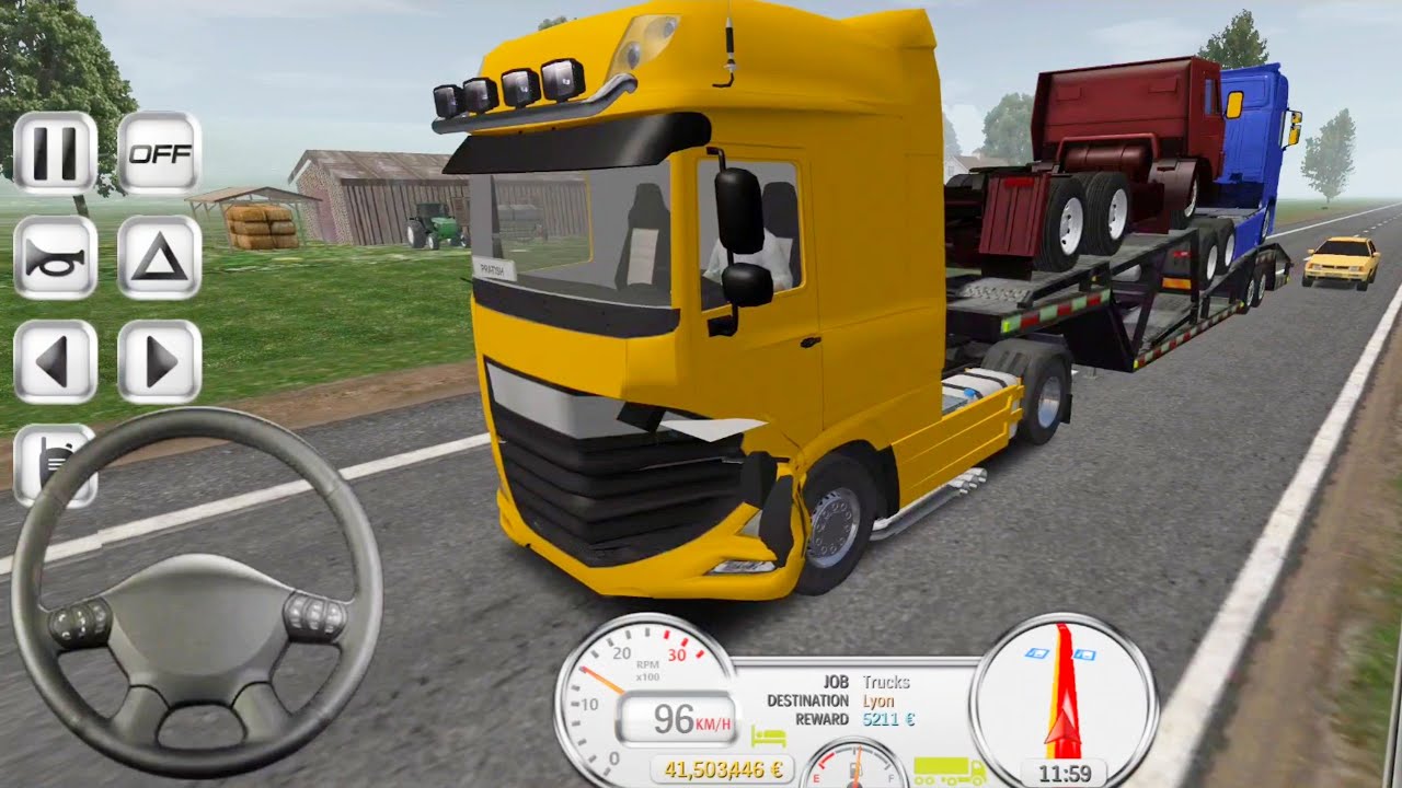 Euro Truck Evolution (Simulator) 41 Damaged Truck Driving Game