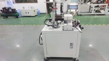 wire labels wrapping machine semi automatic tested for Singaporean customer