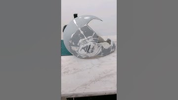 mk85 ironman helmet | final sanding before the paint job | ironman helmet | #ironman #trending #diy