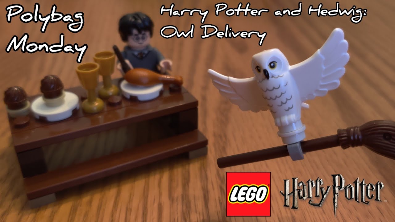 Lego Harry Potter and Hedwig: Owl Delivery 30420 set review (2020) | Polybag Monday