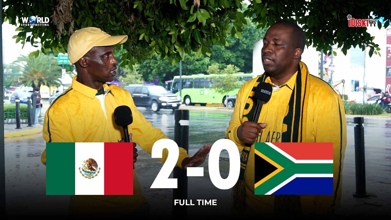 The Coach Hugo Broos Was Lying To Us | Mexico 2-0 Bafana Bafana | Junior Khanye