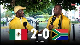 The Coach Hugo Broos Was Lying To Us Mexico 2 - 0 Bafana Bafana Junior Khanye