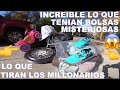 VER PARA CREER LO QUE TIENEN ESTAS BOLSAS MISTERIOSAS : LO QUE TIRAN EN USA LOS MILLONARIOS EP:299