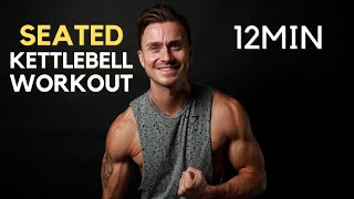 SEATED KETTLEBELL WORKOUT for upper body // Limited mobility