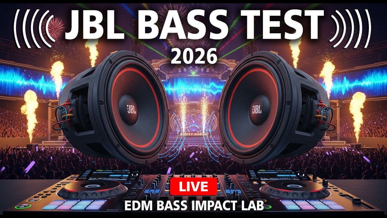 JBL BASS TEST 🚀 EDM BASS IMPACT LAB 🔊 FEEL THE SUB BASS POWER ON YOUR JBL SPEAKER TODAY