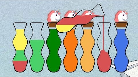 SortPuz Water Puzzles - All Levels Gameplay Android, iOS