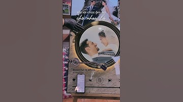 Hình cổng cưới đĩa nhạc xoay, phát sáng, có nhạc, 60x120cm, ghép 2 ảnh - Minh Tâm Prolab Signature!