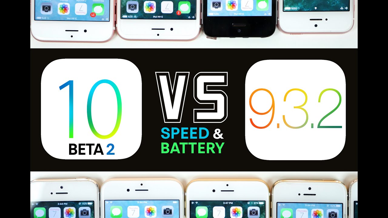 iOS 10 beta 2 добавит вашим iPhone более двух часов автономной работы.. Фото.