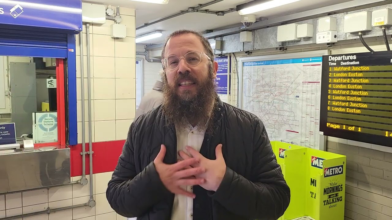 מסר לפרשת וירא מתחנת הרכבת התחתית בלונדון .הרב דוד כץ . חב"ד ווסט המפסטד. האהבה תנצח