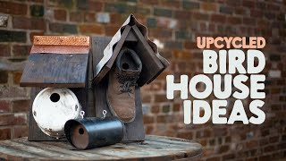 Upcycled Birdhouse Ideas