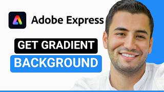 How to Get Gradient Background in Adobe Express