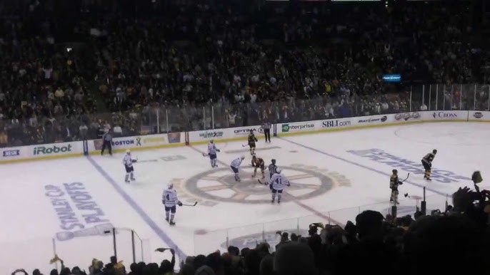 Brad Marchand with Stanley Cup, Boston Bruins opening night…