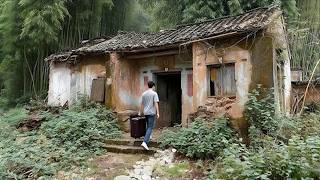 Divorcing His Bad Wife, Man Renovating A Dilapidated House And Lives With His Dog Start To Finish