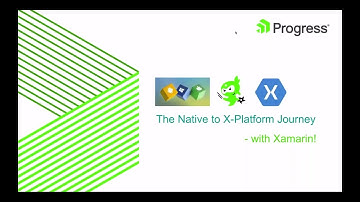 The Native to Cross-Platform Mobile Journey with Xamarin