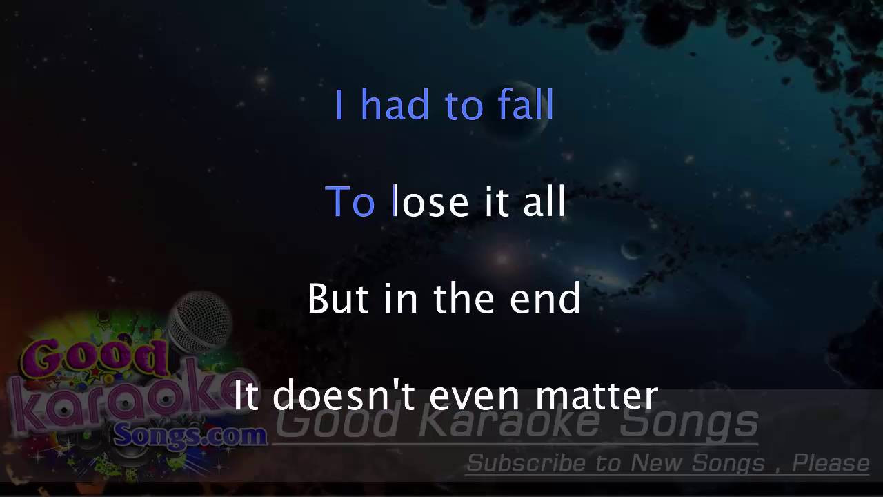 In The End Black Veil Brides ( Karaoke Lyrics ) YouTube