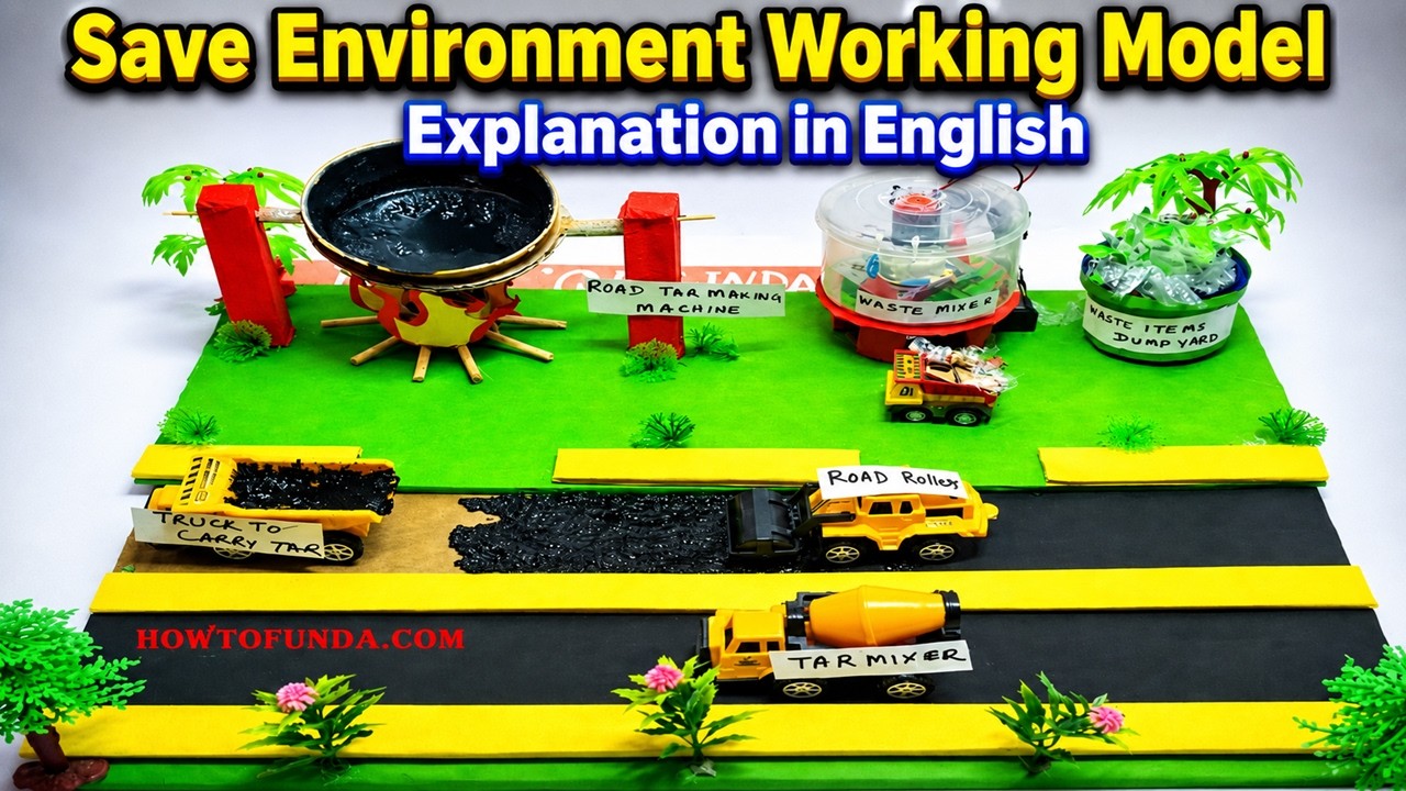 save environmental working model explanation in english | howtofunda ...