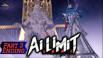 AI LIMIT | Anime Souls like | Part 3 + Endings |  Full game walkthrough gameplay | No commentary