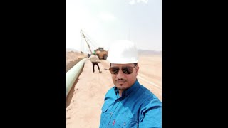 Cross country Pipeline stringing laying and welding Mega Project