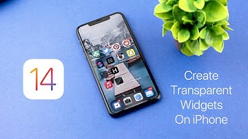 How To Create Transparent Widgets On iPhone (Minimalistic Layout Guide)