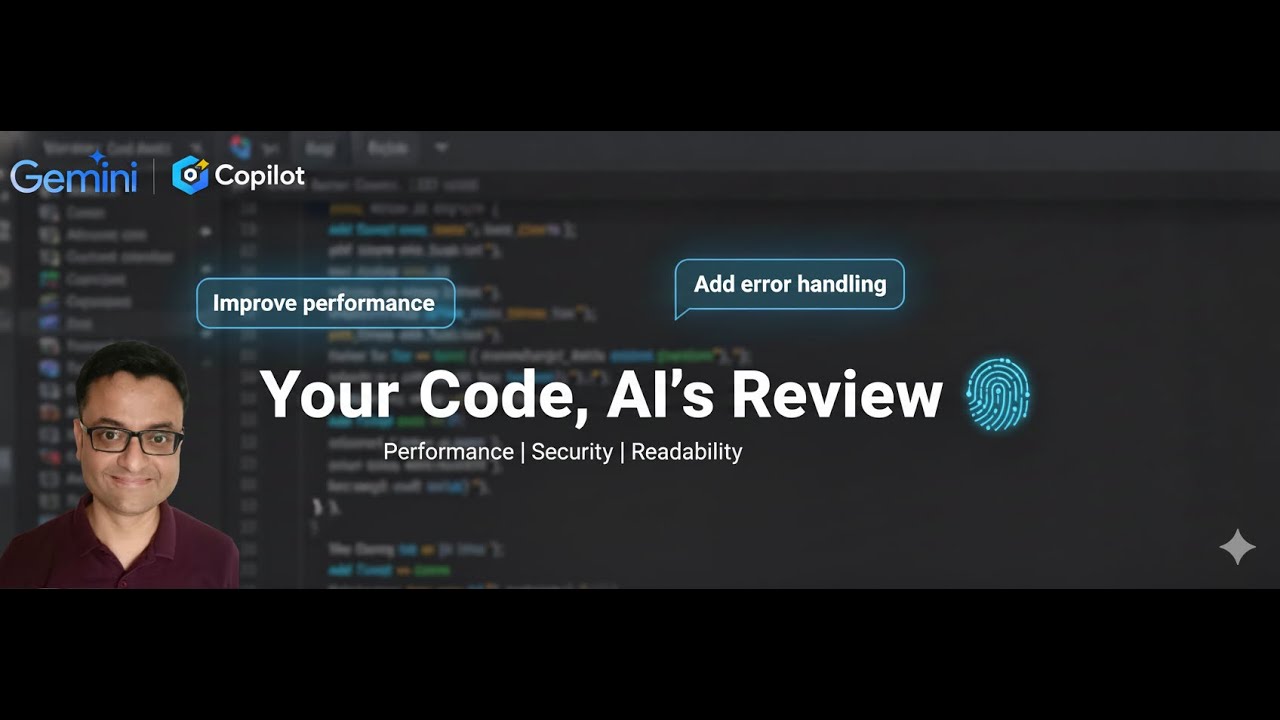 Automate Your Code Reviews: Gemini & Copilot for VS Code - YouTube