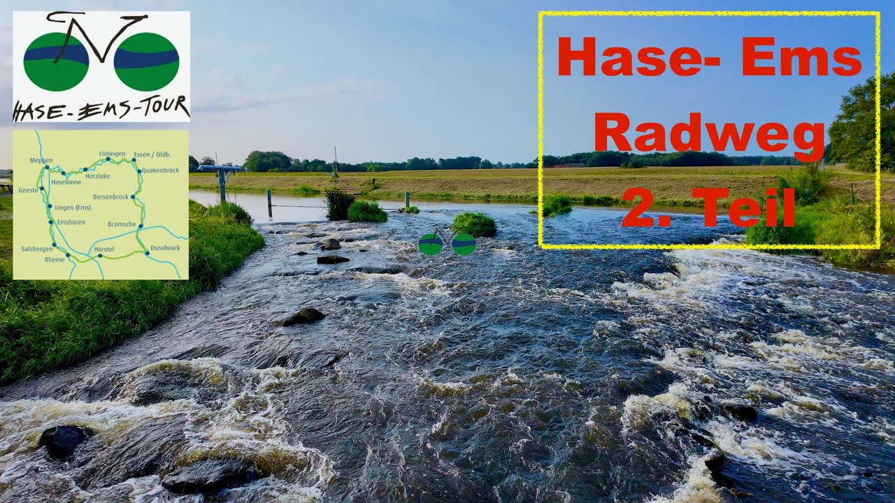 2. Teil vom wunderschönen Hase- Ems Radweg