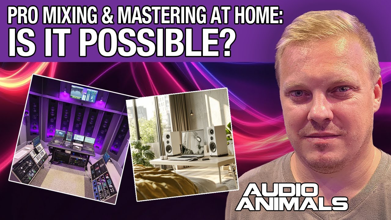 Can I Run Professional Mixing & Mastering Studio From Home? - YouTube