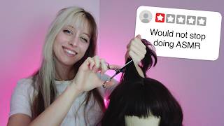 worst rated hair salon ASMR