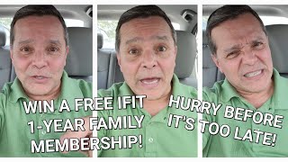 Free iFit 1Year Family Membership!  See Description Below.