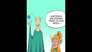 Faces #comicdub #elfcomic #voiceacting #funnycomics #voiceover #ytshorts #voicedub #shortsfeed