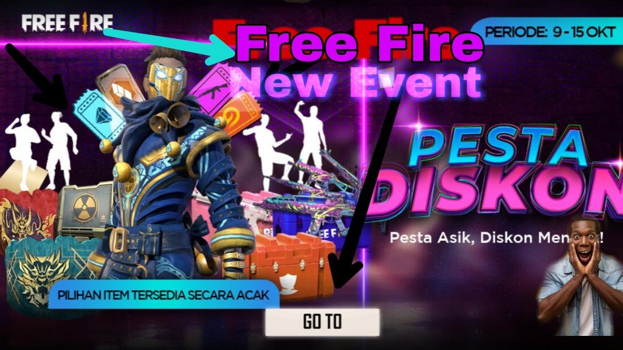 Free Fire New  Event Pesta Diskon  | new event in free fire