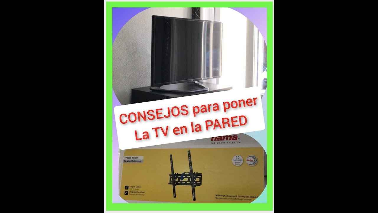 Consejos para colgar tu TV en la pared - Blog de La Casa Del  Electrodoméstico